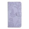 Peňaženkové puzdro Embossing Pattern Motýľ a ruže čierne – Motorola Moto G34 5G | Lacné Kryty Lacné Kryty | Peňaženkové puzdro Embossing Pattern Motýľ a ruže čierne – Motorola Moto G34 5G | Lacné Kryty