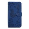 Peňaženkové puzdro Embossing Pattern Motýľ a ruže čierne – Motorola Moto G34 5G | Lacné Kryty Lacné Kryty | Peňaženkové puzdro Embossing Pattern Motýľ a ruže čierne – Motorola Moto G34 5G | Lacné Kryty
