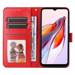 Peňaženkové puzdro Embossing Pattern Slnečnica červené – Xiaomi Redmi 12C | Lacné Kryty Lacné Kryty | Peňaženkové puzdro Embossing Pattern Slnečnica červené – Xiaomi Redmi 12C | Lacné Kryty