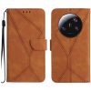 Lacné Kryty | Peňaženkové puzdro Embossing Pattern Stitchy case zelené – Xiaomi 14 Ultra | Lacné Kryty