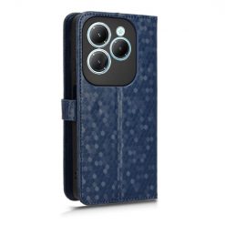 Peňaženkové puzdro Honeycomb Dot Texture Case modré – Infinix Hot 40 Pro | Lacné Kryty Lacné Kryty | Peňaženkové puzdro Honeycomb Dot Texture Case modré – Infinix Hot 40 Pro | Lacné Kryty