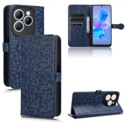 Peňaženkové puzdro Honeycomb Dot Texture Case modré – Infinix Hot 40 Pro | Lacné Kryty Lacné Kryty | Peňaženkové puzdro Honeycomb Dot Texture Case modré – Infinix Hot 40 Pro | Lacné Kryty