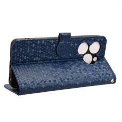 Peňaženkové puzdro Honeycomb Dot Texture Case modré – Infinix Smart 8 | Lacné Kryty Lacné Kryty | Peňaženkové puzdro Honeycomb Dot Texture Case modré – Infinix Smart 8 | Lacné Kryty
