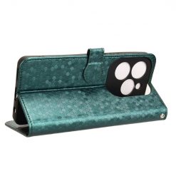 Peňaženkové puzdro Honeycomb Dot Texture Case zelené – Infinix Hot 40 Pro | Lacné Kryty Lacné Kryty | Peňaženkové puzdro Honeycomb Dot Texture Case zelené – Infinix Hot 40 Pro | Lacné Kryty