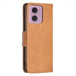 Lacné Kryty | Peňaženkové puzdro Retro Lambskin žlté – Motorola Moto G04 / G24 | Lacné Kryty