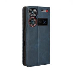Lacné Kryty | Peňaženkové puzdro Retro Leather modré – Nubia Z60 Ultra | Lacné Kryty