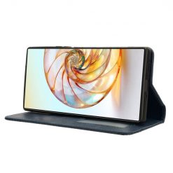 Lacné Kryty | Peňaženkové puzdro Retro Leather modré – Nubia Z60 Ultra | Lacné Kryty