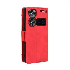 Lacné Kryty | Peňaženkové puzdro Slots case červené – Nubia Z60 Ultra | Lacné Kryty