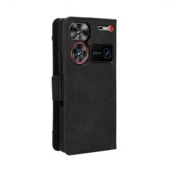 Lacné Kryty | Peňaženkové puzdro Slots case čierne – Nubia Z60 Ultra | Lacné Kryty