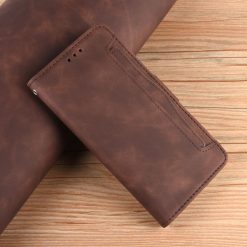 Peňaženkové puzdro Slots case hnedé – Nubia Z60 Ultra | Lacné Kryty Lacné Kryty | Peňaženkové puzdro Slots case hnedé – Nubia Z60 Ultra | Lacné Kryty