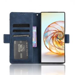 Lacné Kryty | Peňaženkové puzdro Slots case modré – Nubia Z60 Ultra | Lacné Kryty