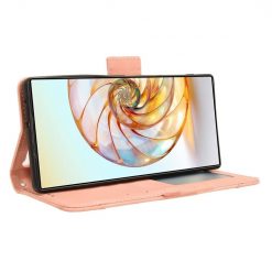 Lacné Kryty | Peňaženkové puzdro Slots case ružové – Nubia Z60 Ultra | Lacné Kryty