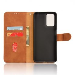 Peňaženkové puzdro Solid hnedé – Motorola Moto G04 / G24 | Lacné Kryty Lacné Kryty | Peňaženkové puzdro Solid hnedé – Motorola Moto G04 / G24 | Lacné Kryty