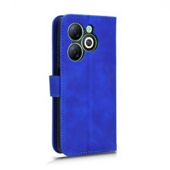 Lacné Kryty | Peňaženkové puzdro Solid modré – Infinix Smart 8 | Lacné Kryty