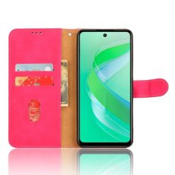 Peňaženkové puzdro Solid ružové – Infinix Smart 8 | Lacné Kryty Lacné Kryty | Peňaženkové puzdro Solid ružové – Infinix Smart 8 | Lacné Kryty