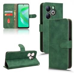 Lacné Kryty | Peňaženkové puzdro Solid zelené – Infinix Smart 8 | Lacné Kryty