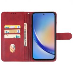 Lacné Kryty | Peňaženkové puzdro Splendid case červené – Samsung Galaxy A55 5G | Lacné Kryty