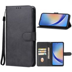 Lacné Kryty | Peňaženkové puzdro Splendid case čierne – Samsung Galaxy A55 5G | Lacné Kryty