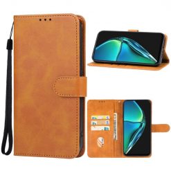 Lacné Kryty | Peňaženkové puzdro Splendid case hnedé – Infinix Hot 40i | Lacné Kryty