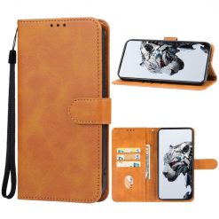 Lacné Kryty | Peňaženkové puzdro Splendid case hnedé – Nubia Red Magic 8S Pro | Lacné Kryty