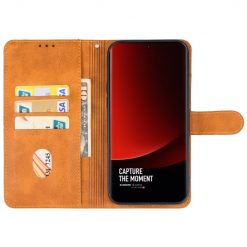 Lacné Kryty | Peňaženkové puzdro Splendid case hnedé – Xiaomi 14 Ultra | Lacné Kryty