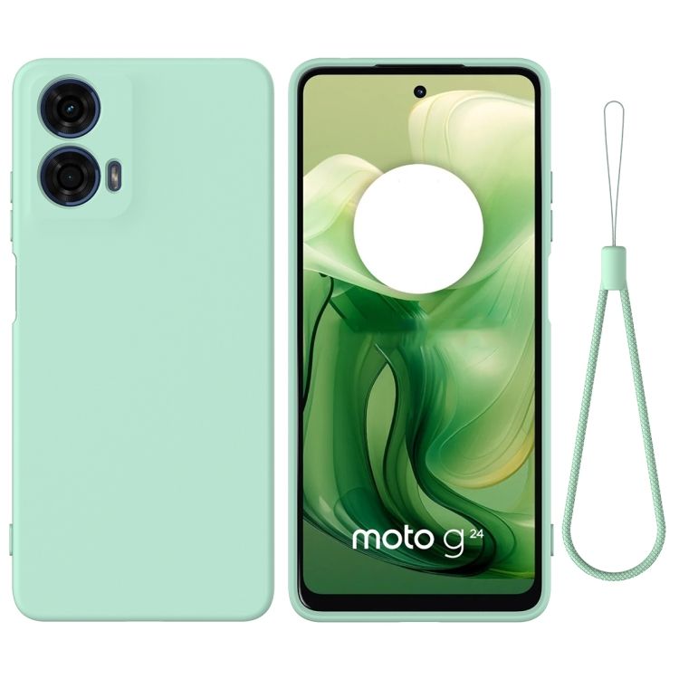 Zadný kryt Candy Case zelený – Motorola Moto G04 / G24