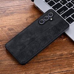 Lacné Kryty | Kryt AZNS Embossed Skin case čierny – Samsung Galaxy A55 5G | Lacné Kryty