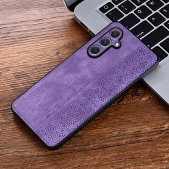 Lacné Kryty | Kryt AZNS Embossed Skin case fialový – Samsung Galaxy A55 5G | Lacné Kryty