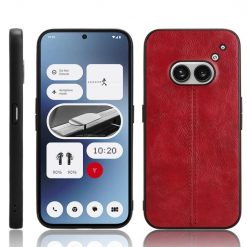 Lacné Kryty | Kryt Shockproof Sewing Cow Pattern červený – Nothing Phone (2a) / (2a) Plus | Lacné Kryty