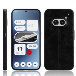 Kryt Shockproof Sewing Cow Pattern čierny – Nothing Phone (2a) / (2a) Plus | Lacné Kryty Lacné Kryty | Kryt Shockproof Sewing Cow Pattern čierny – Nothing Phone (2a) / (2a) Plus | Lacné Kryty