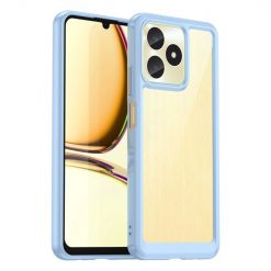 Lacné Kryty | Ochranný kryt Colorful Acrylic case modrý – Realme Note 50 | Lacné Kryty