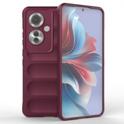 Lacné Kryty | Odolný kryt Magic Shield bordový – Oppo Reno 11 F 5G | Lacné Kryty