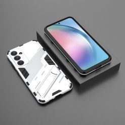 Odolný Kryt Punk armor case biely – Samsung Galaxy A55 5G | Lacné Kryty Lacné Kryty | Odolný Kryt Punk armor case biely – Samsung Galaxy A55 5G | Lacné Kryty