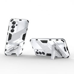 Odolný Kryt Punk armor case biely – Samsung Galaxy A55 5G | Lacné Kryty Lacné Kryty | Odolný Kryt Punk armor case biely – Samsung Galaxy A55 5G | Lacné Kryty
