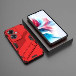 Lacné Kryty | Odolný Kryt Punk armor case červený – Oppo Reno 11 F 5G | Lacné Kryty