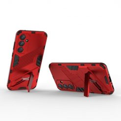 Lacné Kryty | Odolný Kryt Punk armor case červený – Samsung Galaxy A35 5G | Lacné Kryty