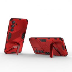 Lacné Kryty | Odolný Kryt Punk armor case červený – Samsung Galaxy A55 5G | Lacné Kryty