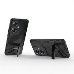 Lacné Kryty | Odolný Kryt Punk armor case čierny – Oppo Reno 11 F 5G | Lacné Kryty