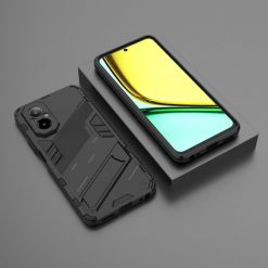 Lacné Kryty | Odolný Kryt Punk armor case čierny – Realme C67 4G | Lacné Kryty