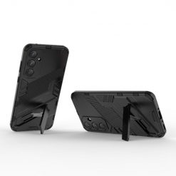 Lacné Kryty | Odolný Kryt Punk armor case čierny – Samsung Galaxy A35 5G | Lacné Kryty