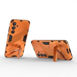 Lacné Kryty | Odolný Kryt Punk armor case oranžový – Samsung Galaxy A55 5G | Lacné Kryty