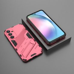 Lacné Kryty | Odolný Kryt Punk armor case ružový – Samsung Galaxy A55 5G | Lacné Kryty