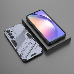 Odolný Kryt Punk armor case sivý – Samsung Galaxy A35 5G | Lacné Kryty Lacné Kryty | Odolný Kryt Punk armor case sivý – Samsung Galaxy A35 5G | Lacné Kryty