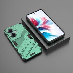 Lacné Kryty | Odolný Kryt Punk armor case zelený – Oppo Reno 11 F 5G | Lacné Kryty