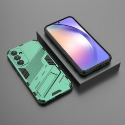 Odolný Kryt Punk armor case zelený – Samsung Galaxy A35 5G | Lacné Kryty Lacné Kryty | Odolný Kryt Punk armor case zelený – Samsung Galaxy A35 5G | Lacné Kryty