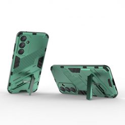 Lacné Kryty | Odolný Kryt Punk armor case zelený – Samsung Galaxy A55 5G | Lacné Kryty