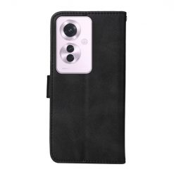 Lacné Kryty | Peňaženkové puzdro Classic Leather case čierne – Oppo Reno 11 F 5G | Lacné Kryty