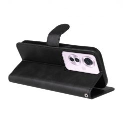 Lacné Kryty | Peňaženkové puzdro Classic Leather case čierne – Oppo Reno 11 F 5G | Lacné Kryty