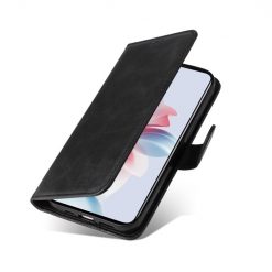 Lacné Kryty | Peňaženkové puzdro Classic Leather case čierne – Oppo Reno 11 F 5G | Lacné Kryty