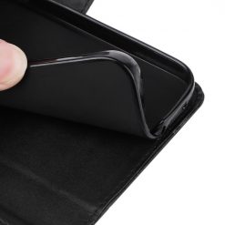 Lacné Kryty | Peňaženkové puzdro Classic Leather case čierne – Oppo Reno 11 F 5G | Lacné Kryty